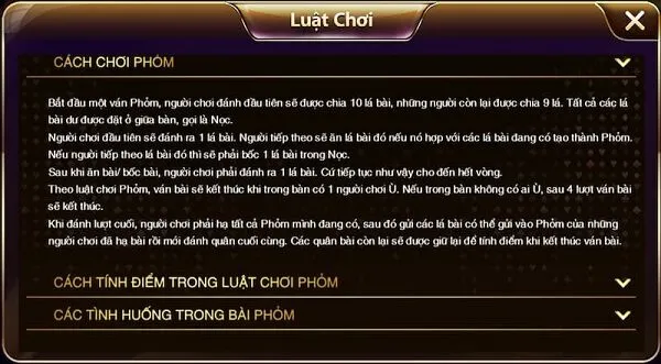 Chi tiết về luật chơi Phỏm Sunwin cho tân thủ nắm được